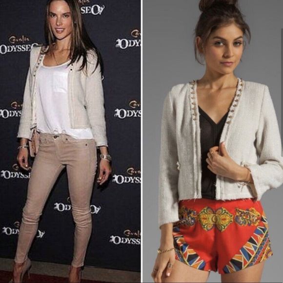 Lovers and Friends Tweed blazer, size XS - Picture 2 of 8